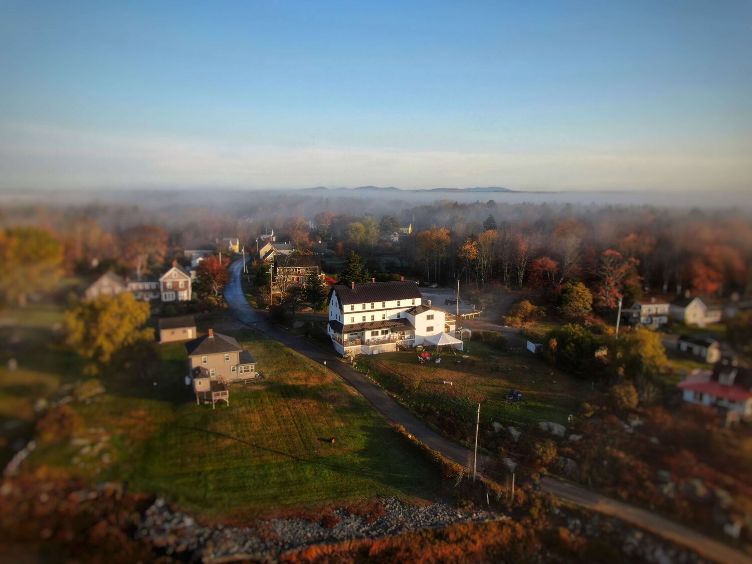 autumn in maine