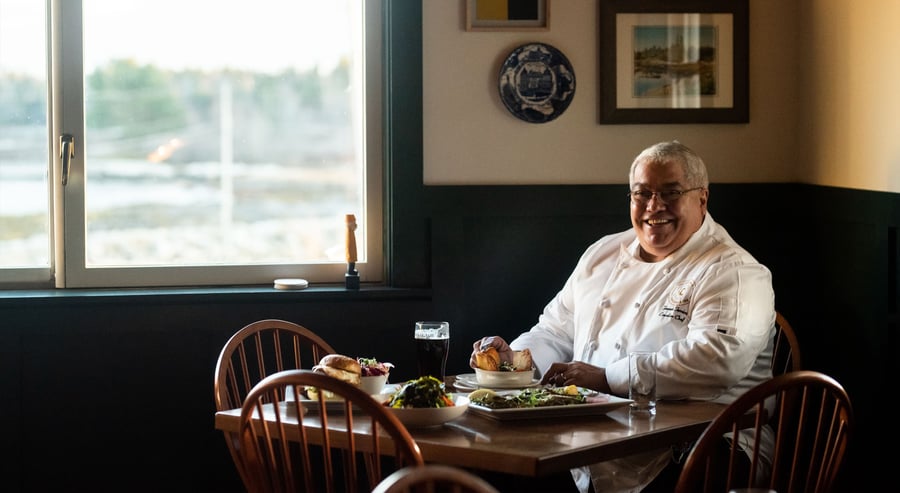 chef at our Mid-Coast Maine Restaurant in Spruce Head