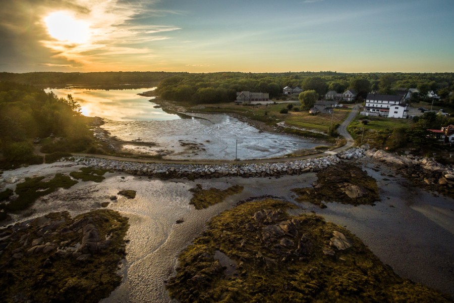 a scenic view of the river at craignair